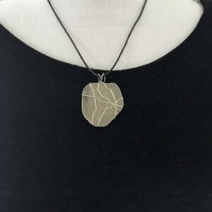 Authentic wire wrapped Chesapeake Bay Beach glass